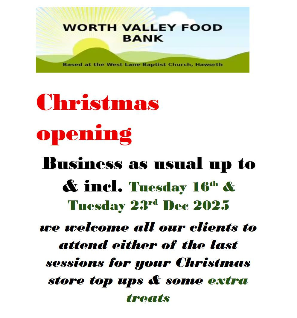 Business as usual up to 16th and 23rd Dec 2025 - see below